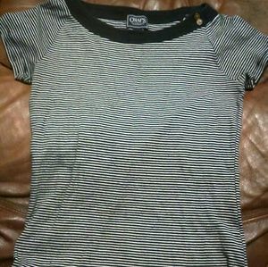 Black and white stripped shirt